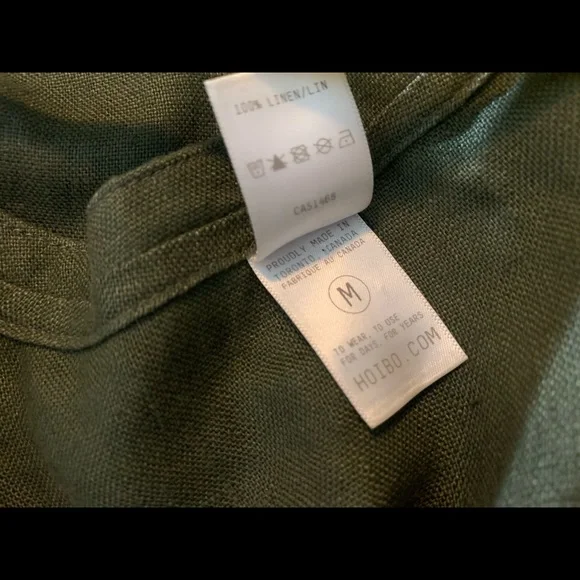 Hoi Bo Linen Mini Dress - Picture 6 of 6